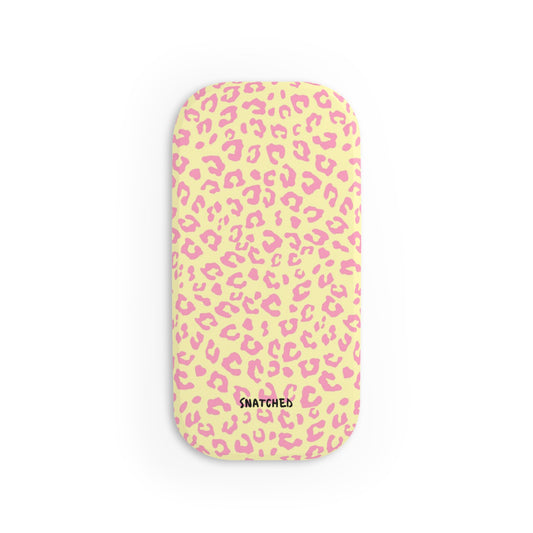 Leopard Print Phone Grip, Cute Phone Accessory, Mobile Stand, Trending Tech Gift, Stylish Phone Grip, Perfect for Everyday Use
