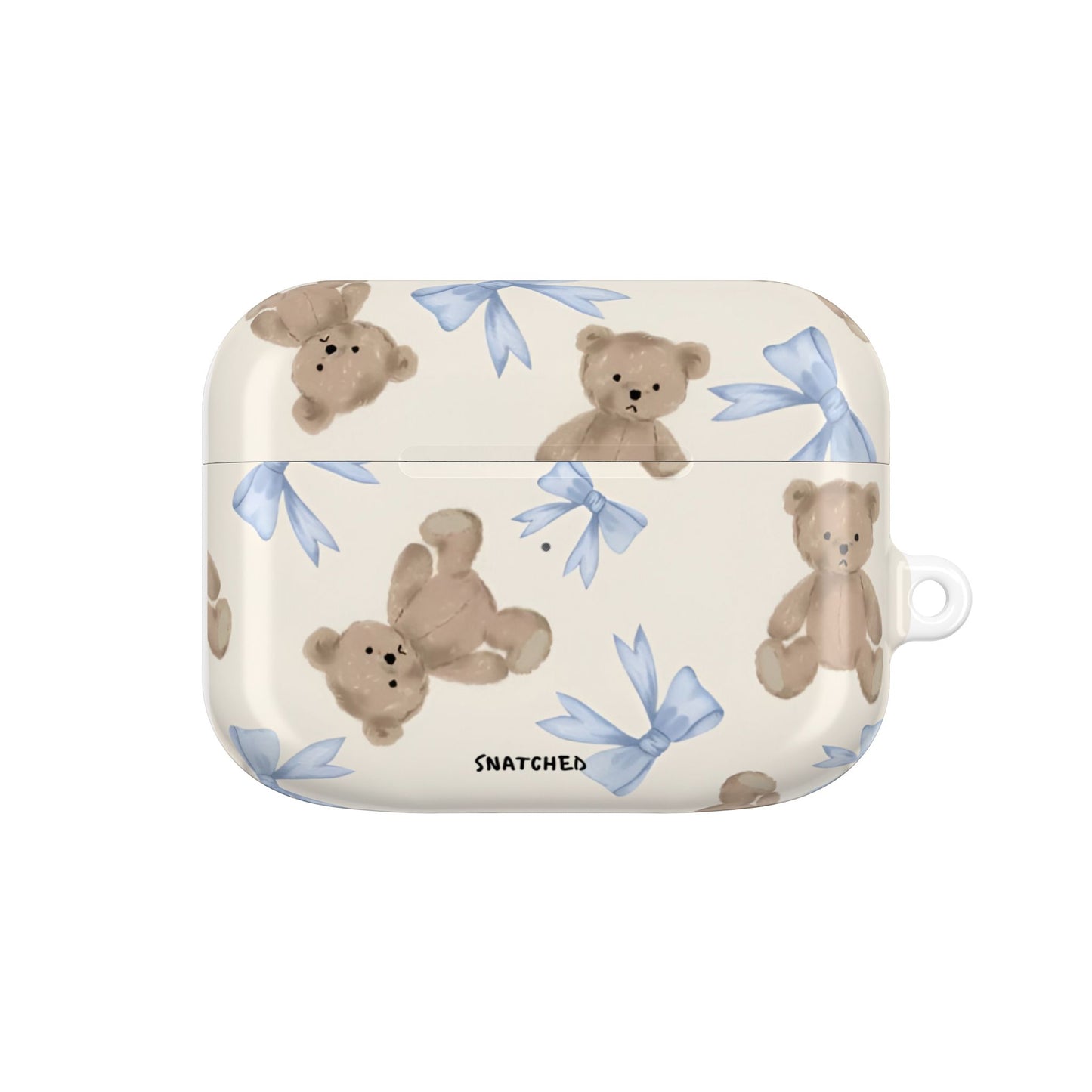 Teddy Bear Blue Bow