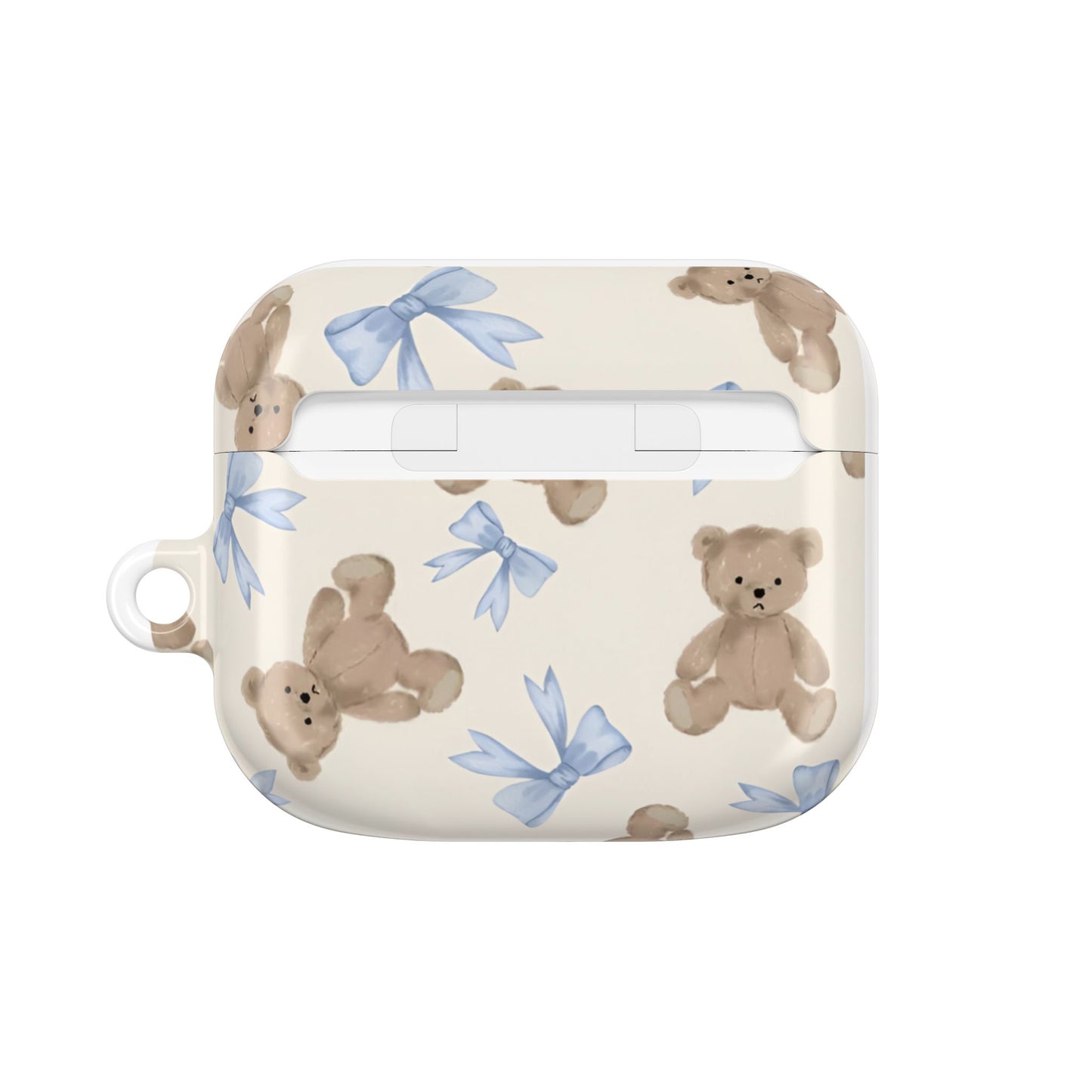 Teddy Bear Blue Bow