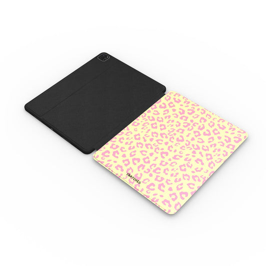 Pink and Yellow Leopard Print