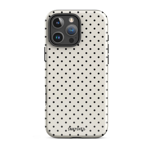 Black Polka Dots