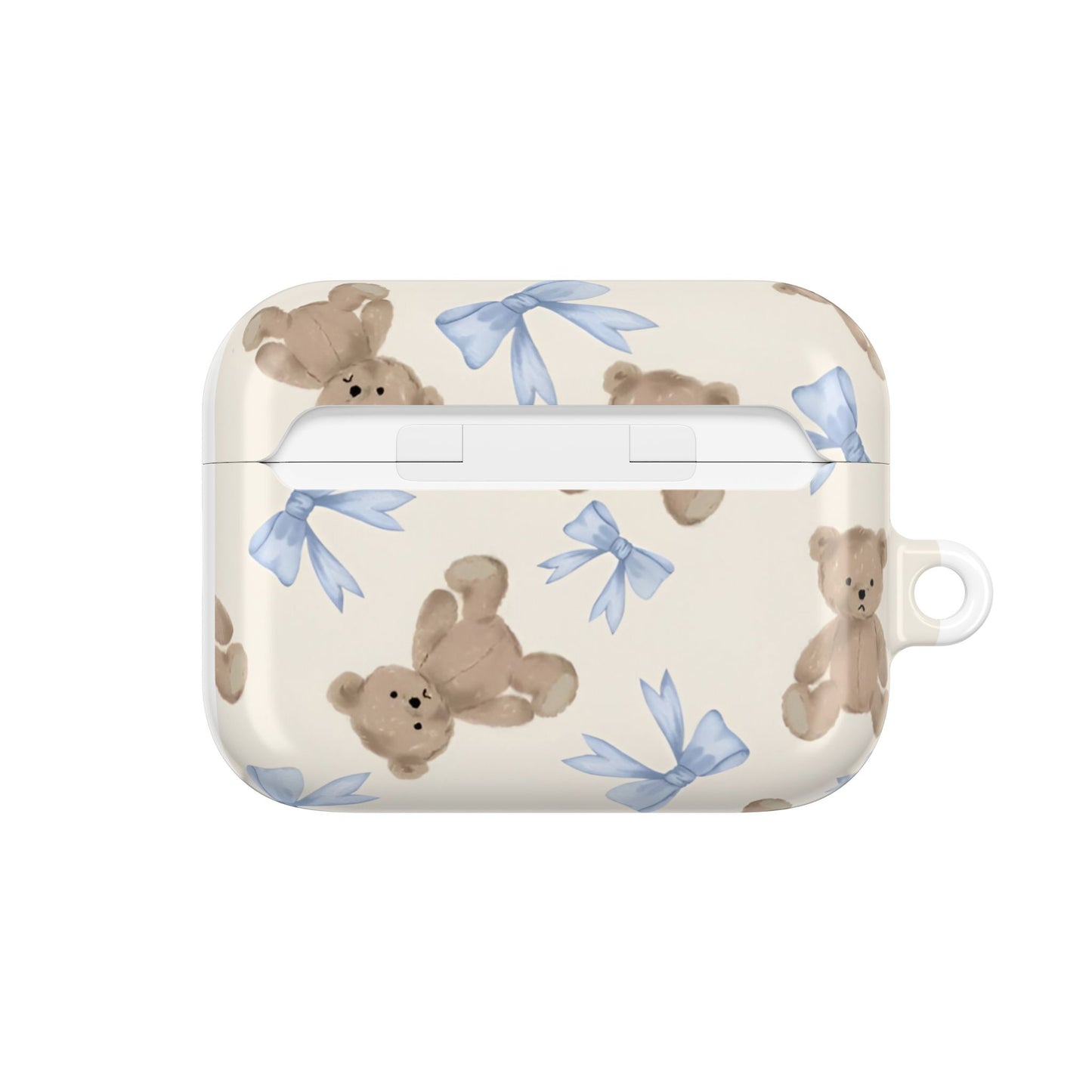 Teddy Bear Blue Bow
