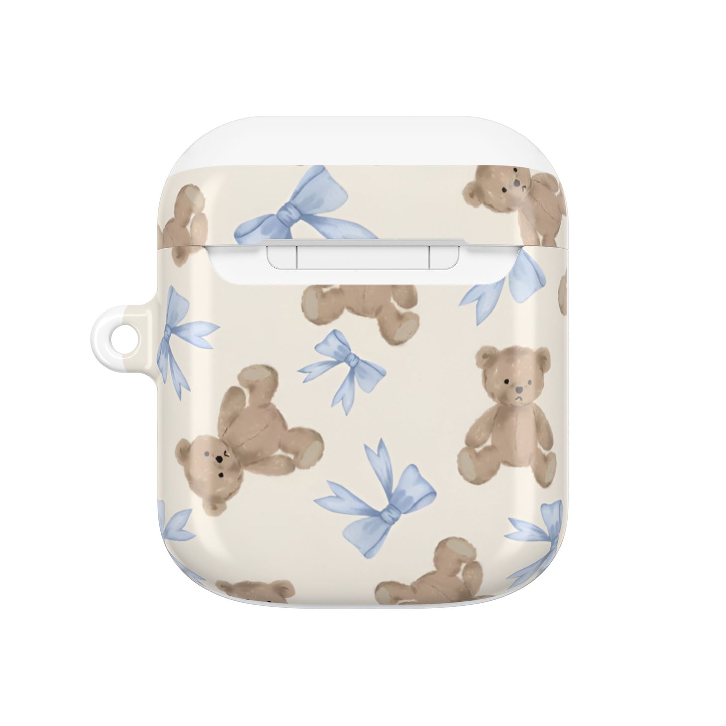 Teddy Bear Blue Bow