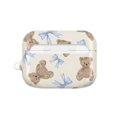 Teddy Bear Blue Bow