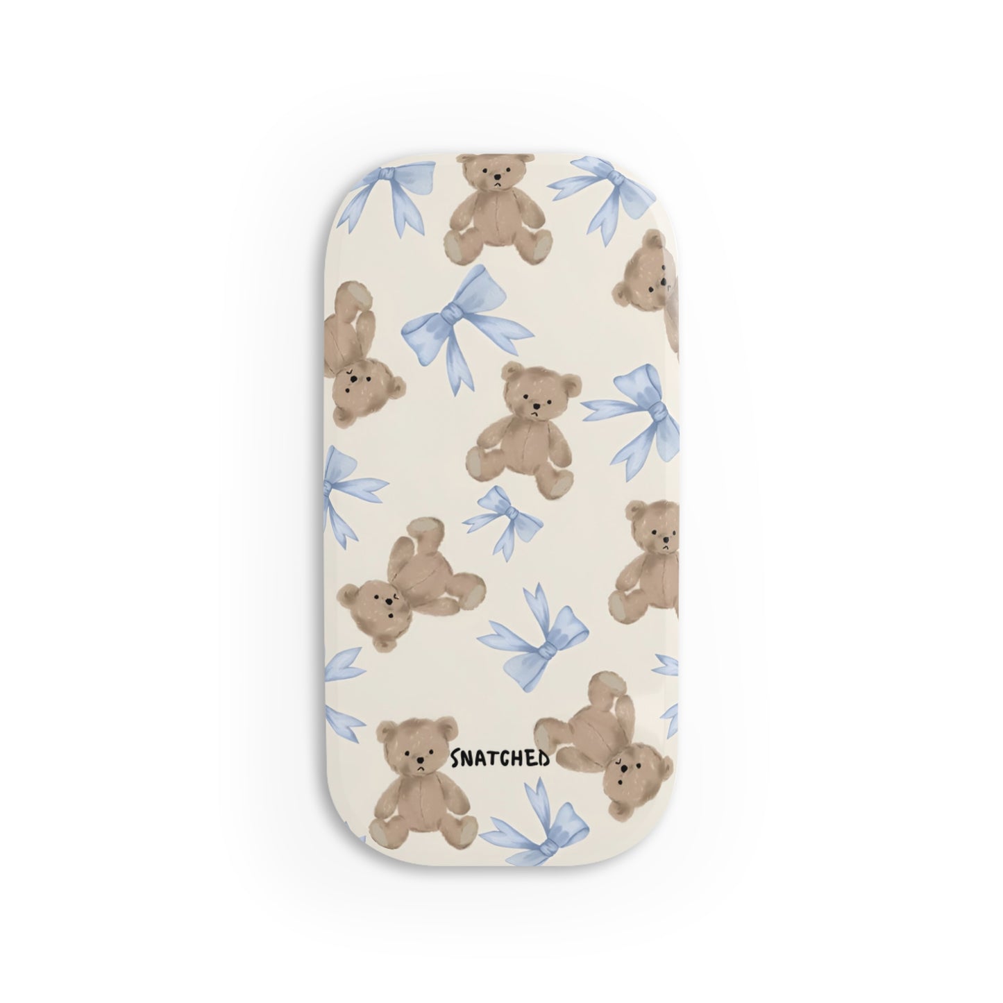 Teddy Bear Blue Bow