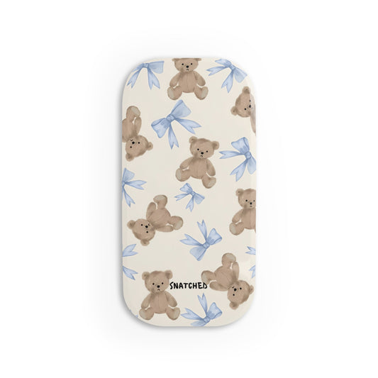 Teddy Bear Blue Bow
