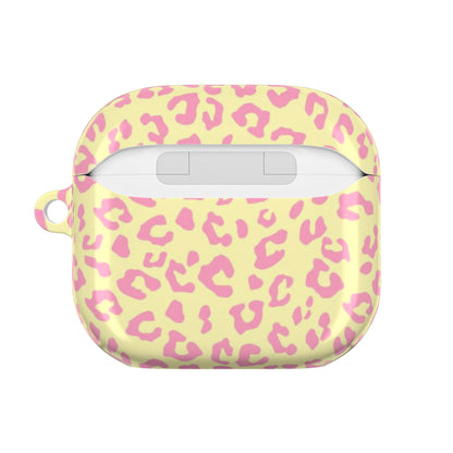 Pink and Yellow Leopard Print