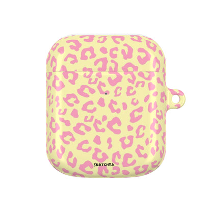 Pink and Yellow Leopard Print