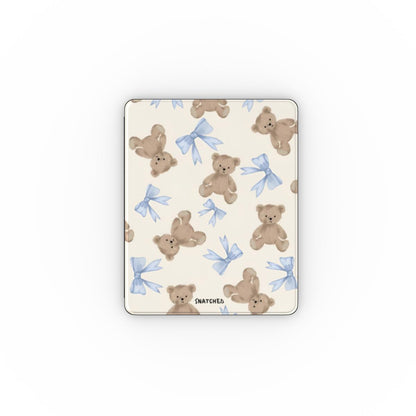 Teddy Bear Blue Bow