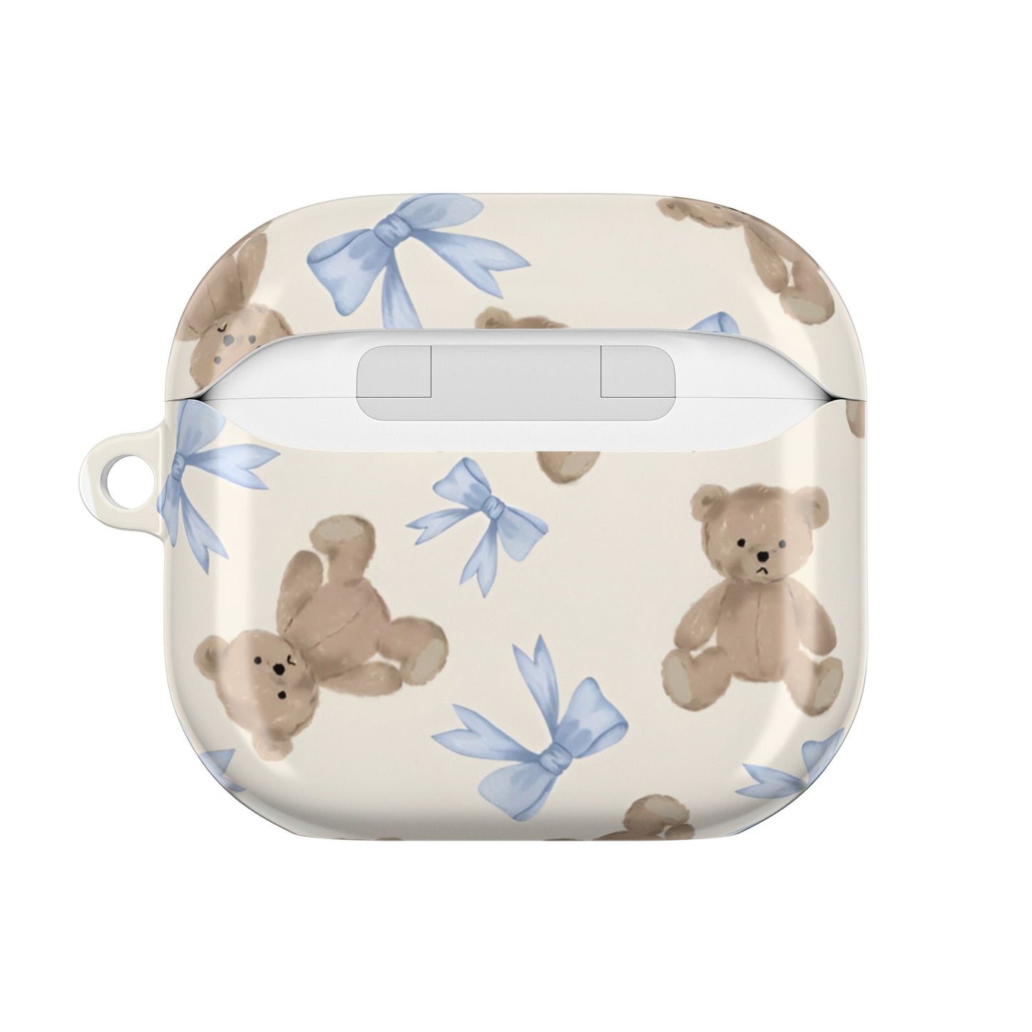Teddy Bear Blue Bow