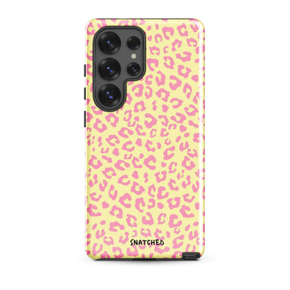 Pink and Yellow Leopard Print